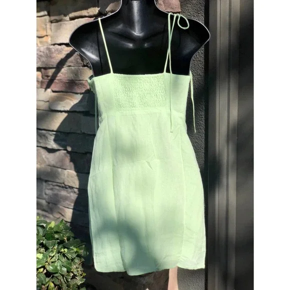 Cotton Candy LA Linen Dress - Picture 9 of 12
